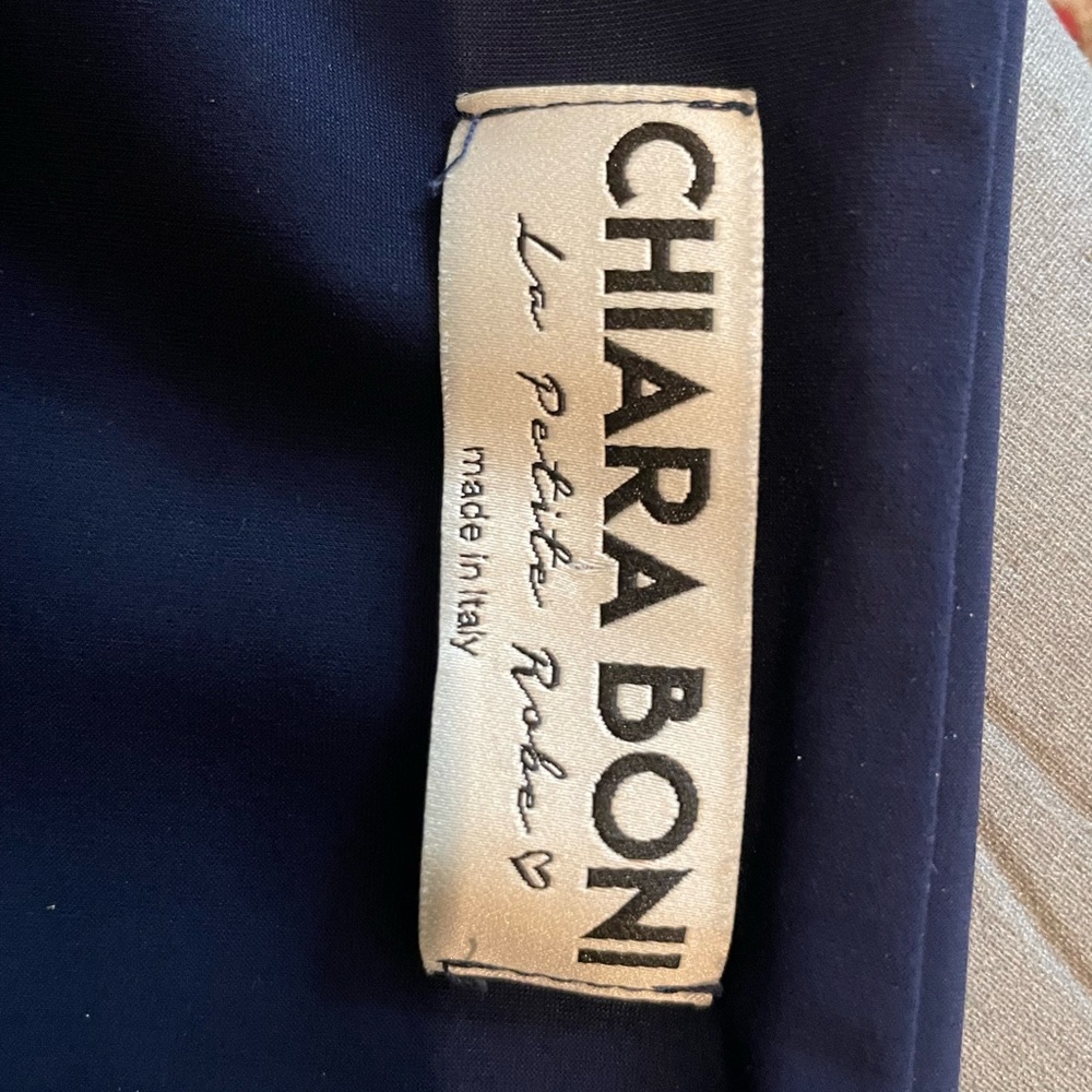 Chiara Boni Navy Long Sleeve Dress - Picture 8 of 8